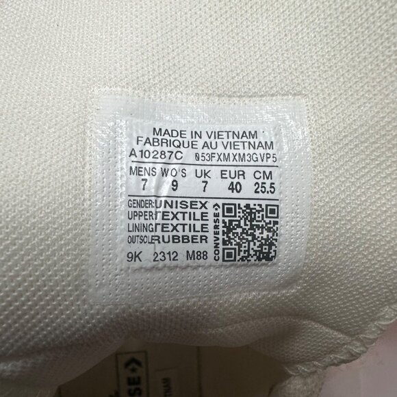 ⭐CONVERSE Chuck 70 Plus Hi Gems Sz 7 Mens Platform Shoes Pearls Sneaker A10287C⭐ - Picture 7 of 9